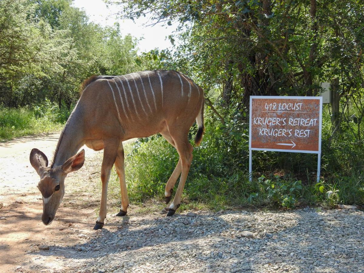 Kruger's Retreat House&Kruger's Rest Studio Marloth Park Exterior foto